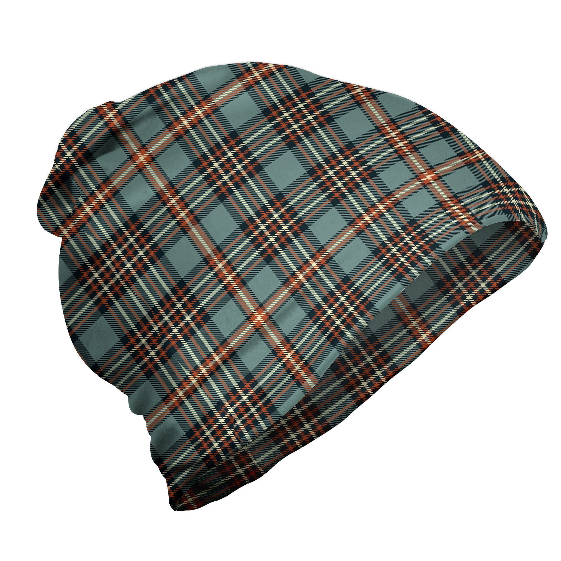 Abakuhaus Beanie Wandern im Freien Schottenkaro Traditionelle schottische Plaid