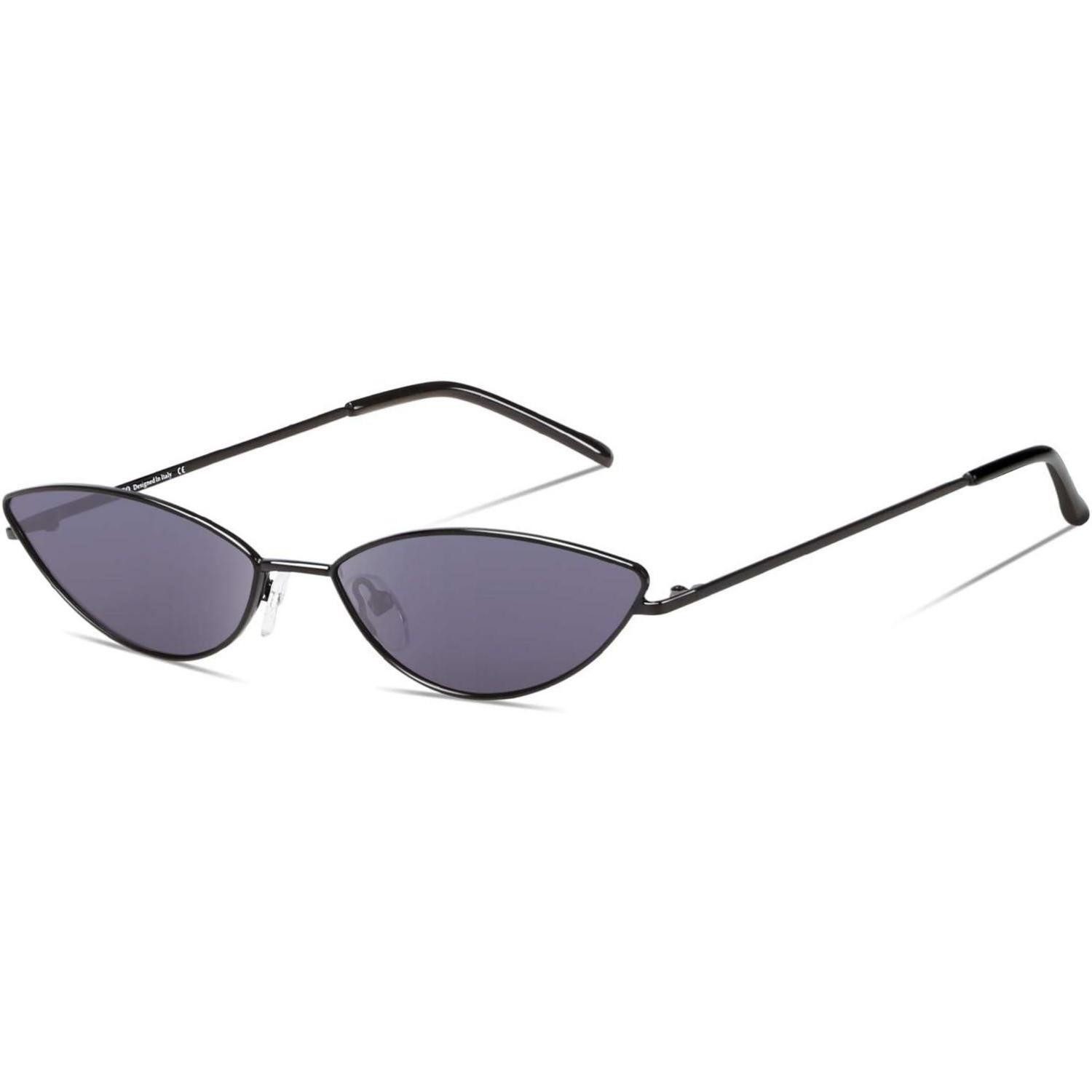LuxusKollektion Retrosonnenbrille Sonnenbrille Damen Vintage polarisiert UV400 Metallrahmen