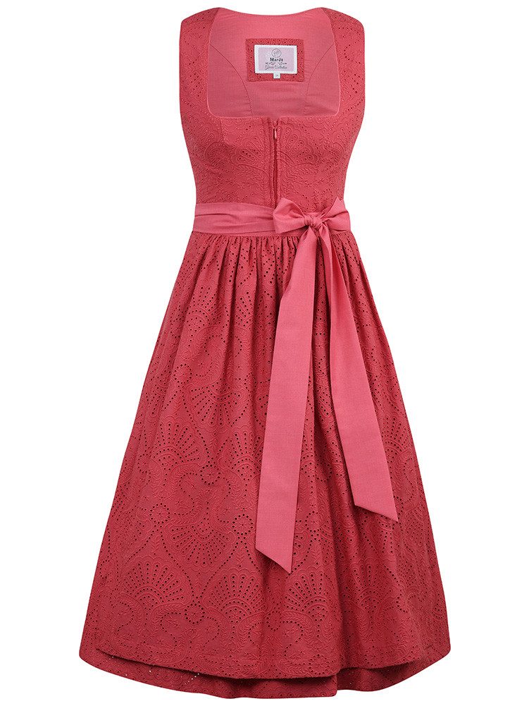 MarJo Dirndl Dirndl Biberbach 70cm Länge koralle