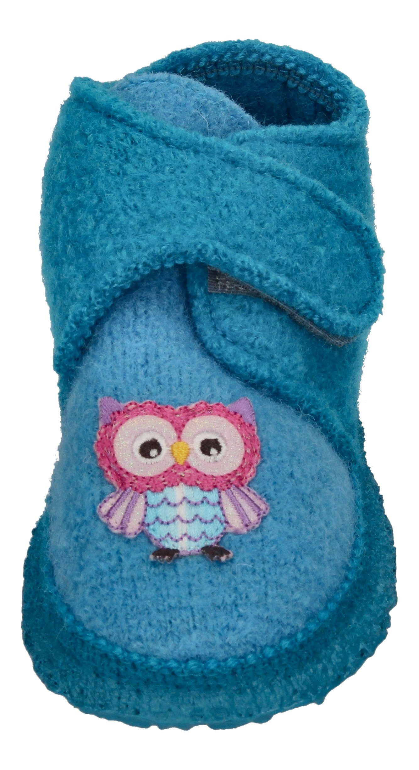 NANGA Little Owls Hausschuh Türkis