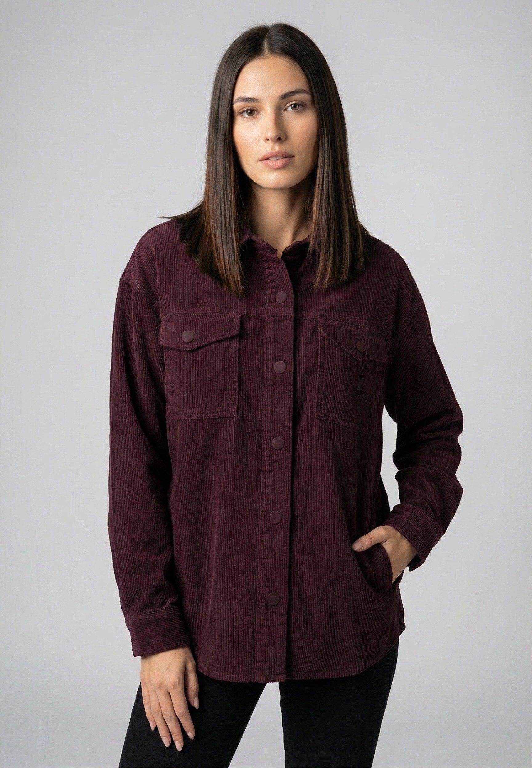 Eight2Nine Hemdjacke Cord Hemdjacke
