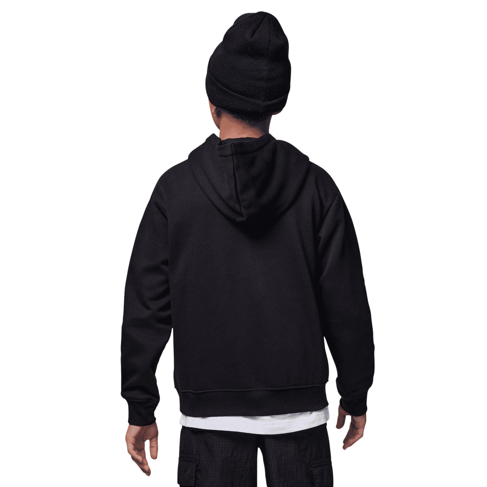 Jordan Kapuzensweatshirt JDN JORDAN HBR FLC PO HOODIE mit Kapuze, Langarm, aus angerauter Sweatware