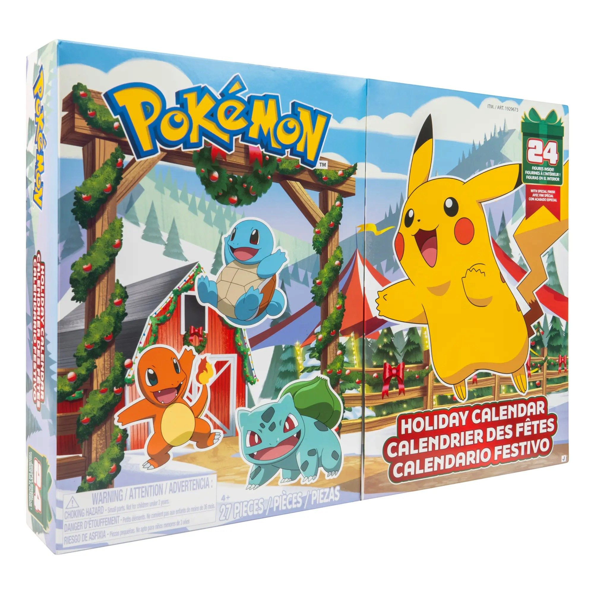 Jazwares Adventskalender Pokémon Adventskalender 2026 (24-tlg)