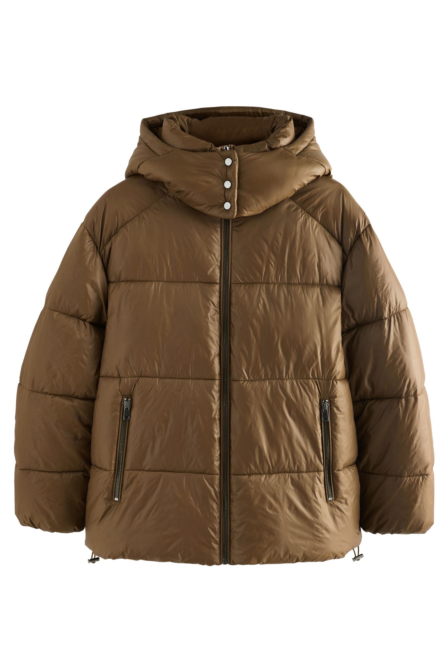 Next Steppmantel Steppmantel in Hochglanz-Optik (1-tlg)