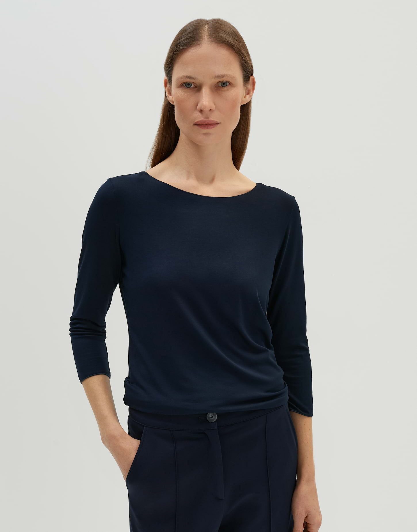 someday 3/4-Arm-Shirt Basicshirt KIROSA Slim aus günstig online kaufen