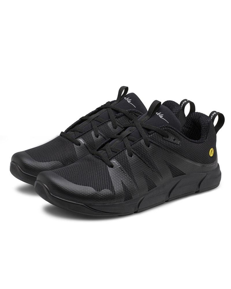 Joe Nimble Minimal-Laufschuhe Addict (Zero Drop, breite Zehenbox) schwarz Damen Sneaker