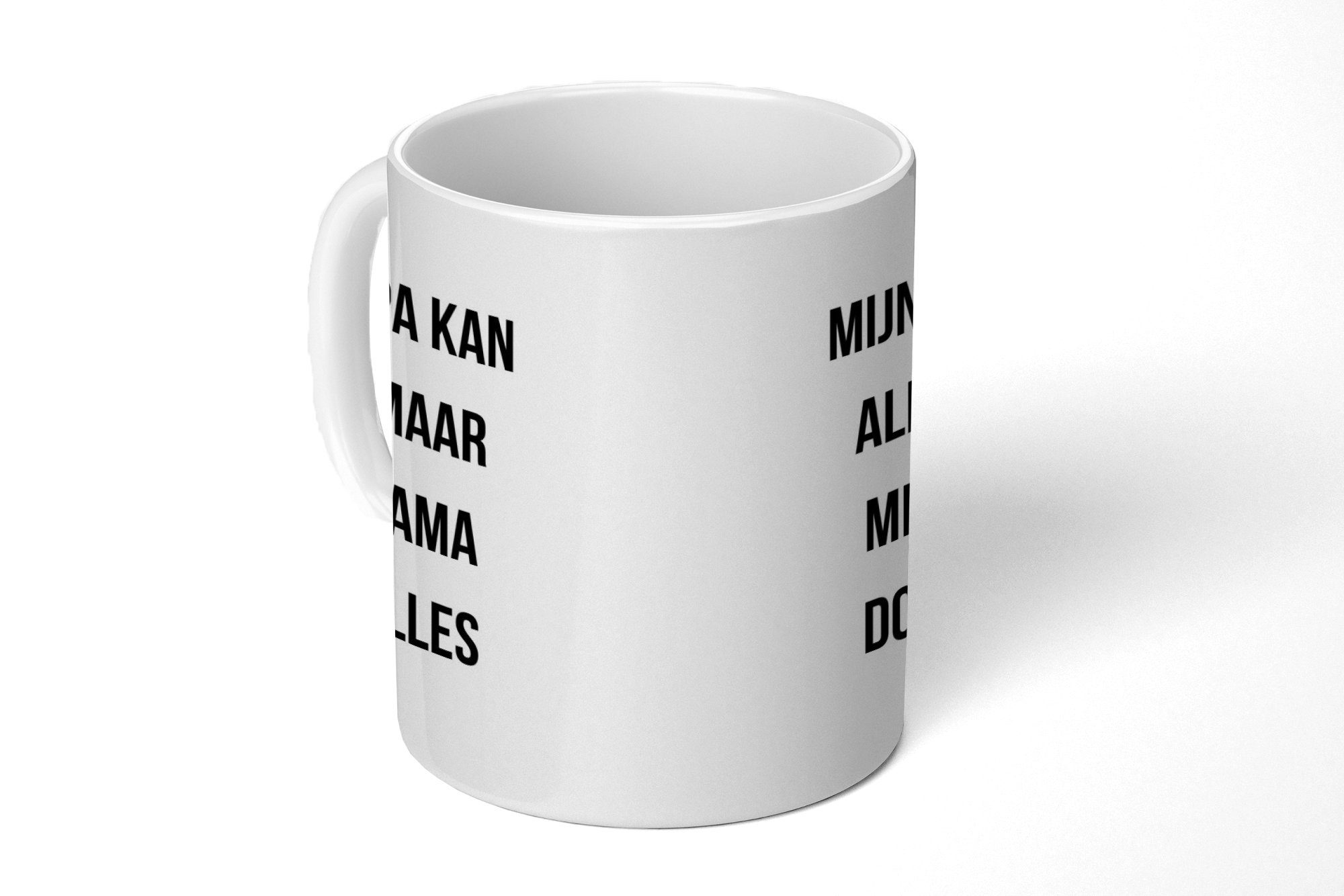 Keramik, Sprichwörter Geschenk Becher, MuchoWow Mama, Zitat - Teetasse, Papa Kaffeetassen, - Teetasse, Tasse -