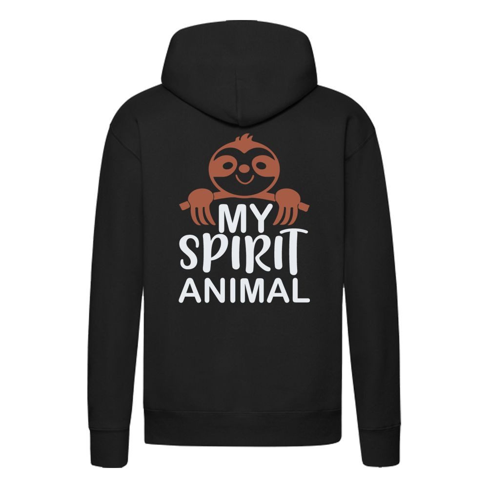 G-graphics Freizeitanzug Faultier – My spirit Animal (Set, 2-tlg., Hose & Hoodie), Freizeitset mit Jogging- / Sweaterhose & Hoodie