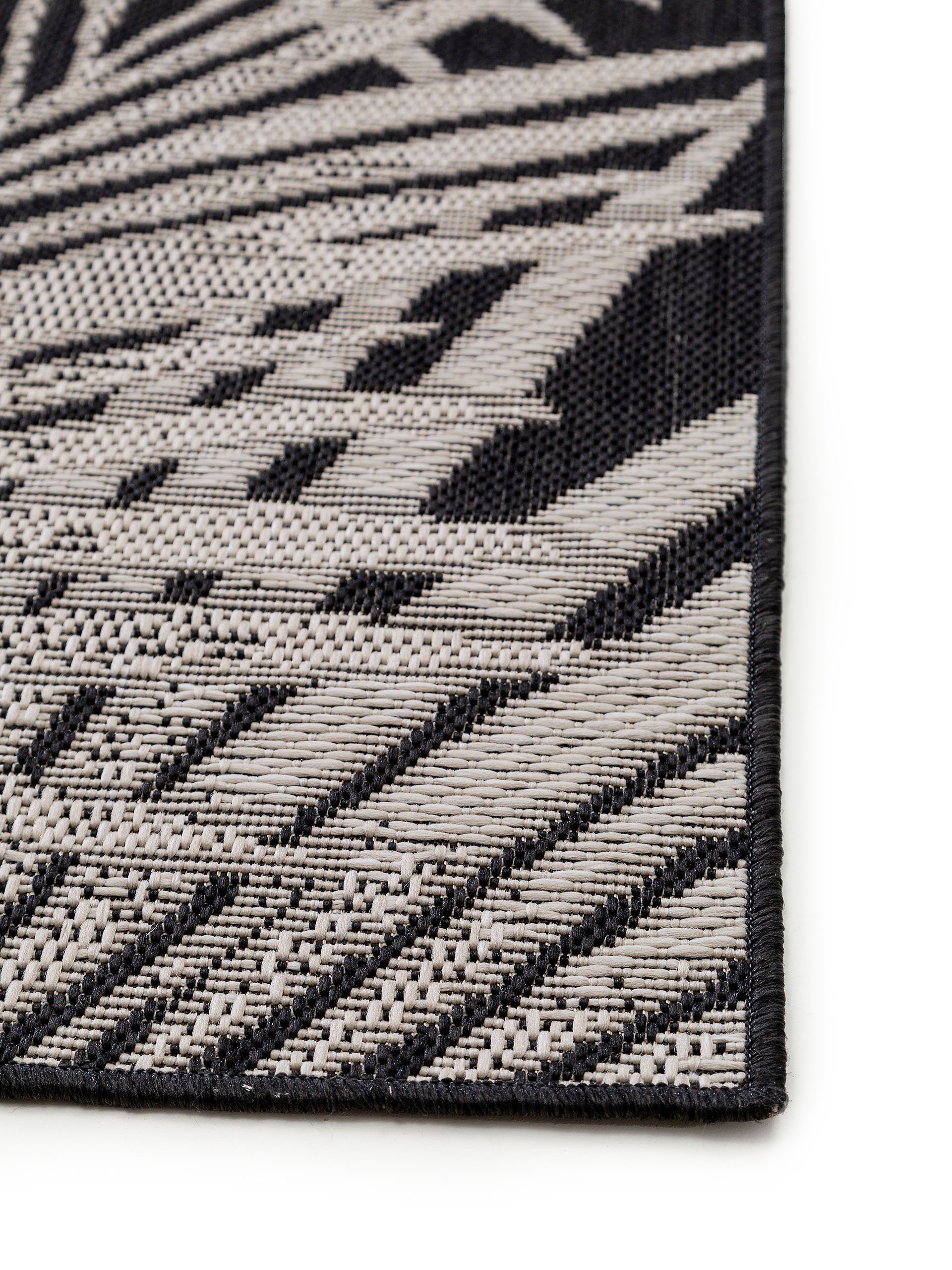 Outdoorteppich Diego, benuta, Ethno-Style, 5 mm,  Berber, rechteckig, Kunstfaser, Wohnzimmer Höhe