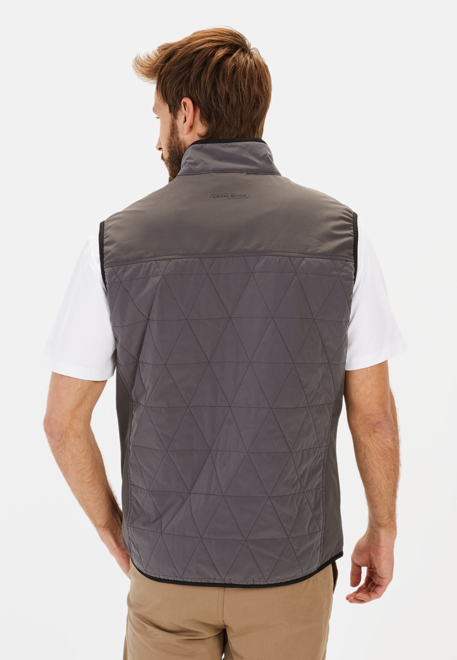camel active Steppweste mit Stehkragen mit günstig online kaufen