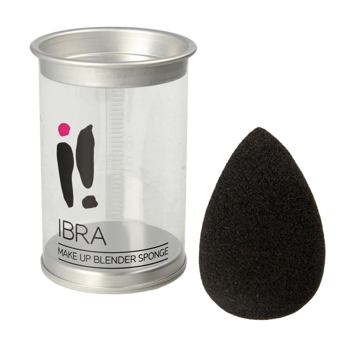 Ibra Schminkschwamm IBRA Makeup Beauty Blender Schwarzer Makeup-Schwamm