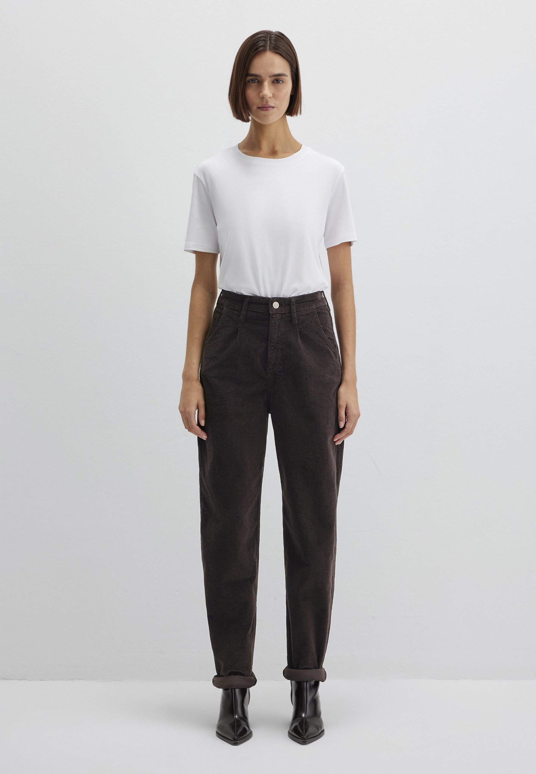 Mavi Weite Jeans LAURA Pleated Baggy Pants