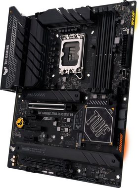 Asus TUF GAMING Z790-PLUS WIFI D4 Mainboard, ATX, PCIe 5.0, DDR4 Speicher, 4x M.2, HDMI, DisplayPort, WiFi 6