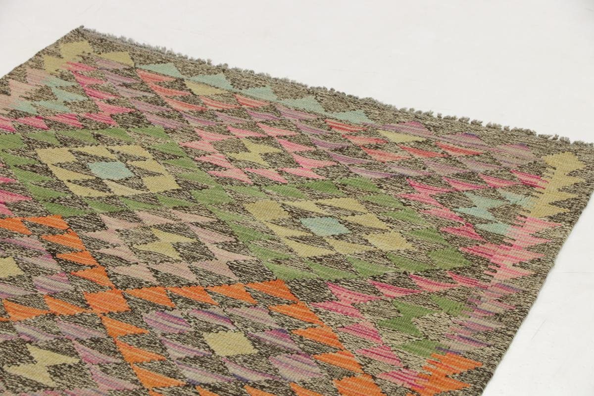 102x143 Afghan rechteckig, Orientteppich, Höhe: Nain Trading, Kelim Orientteppich Handgewebter mm 3