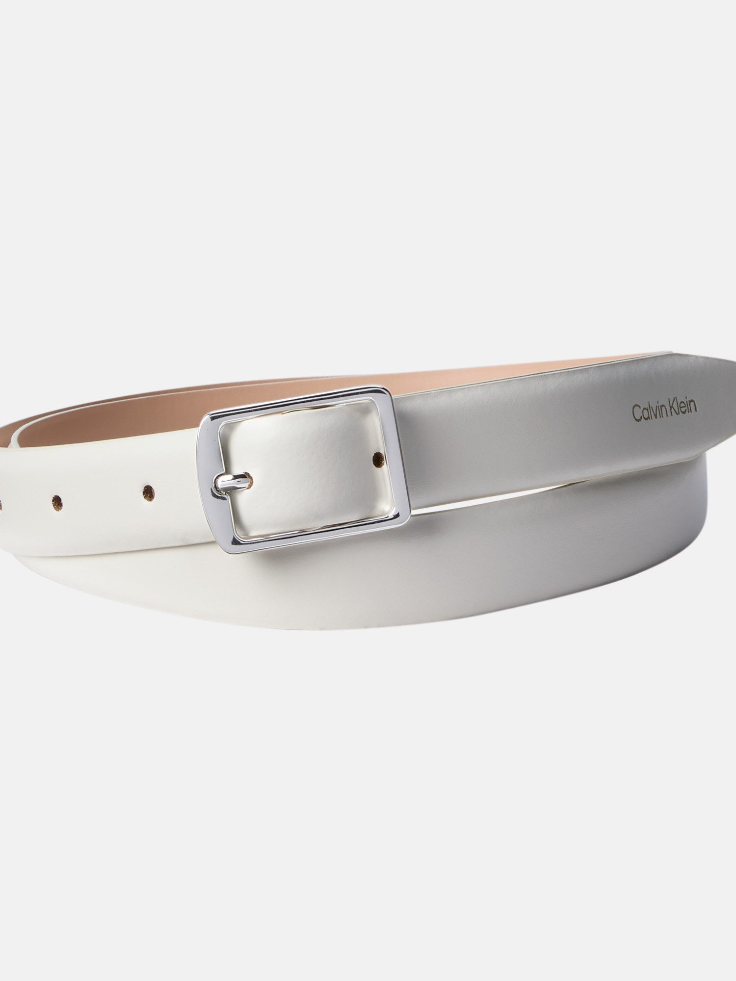 Calvin Klein Jeans Ledergürtel CLASSIC SQUARE BUCKLE BELT 20MM Größenverste günstig online kaufen