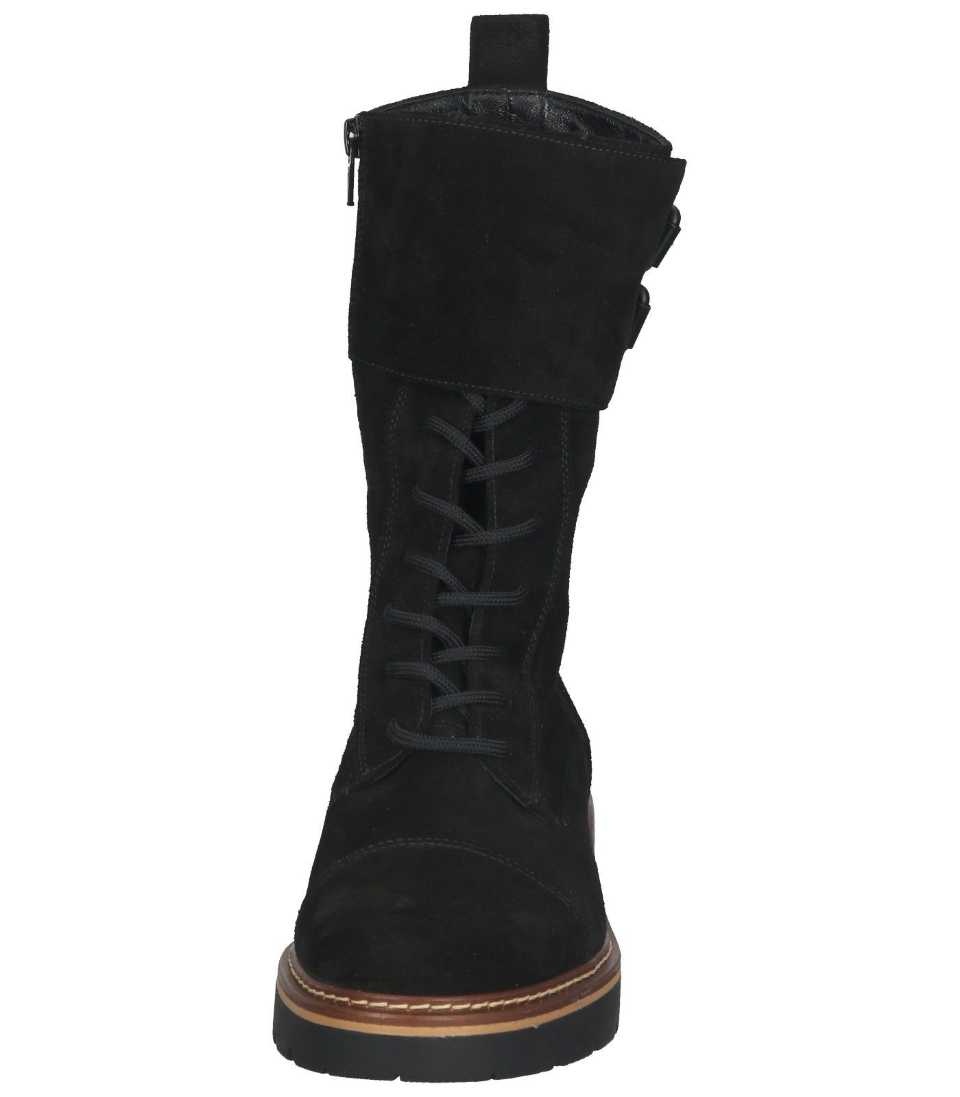 Högl Veloursleder Schnürstiefel Stiefel