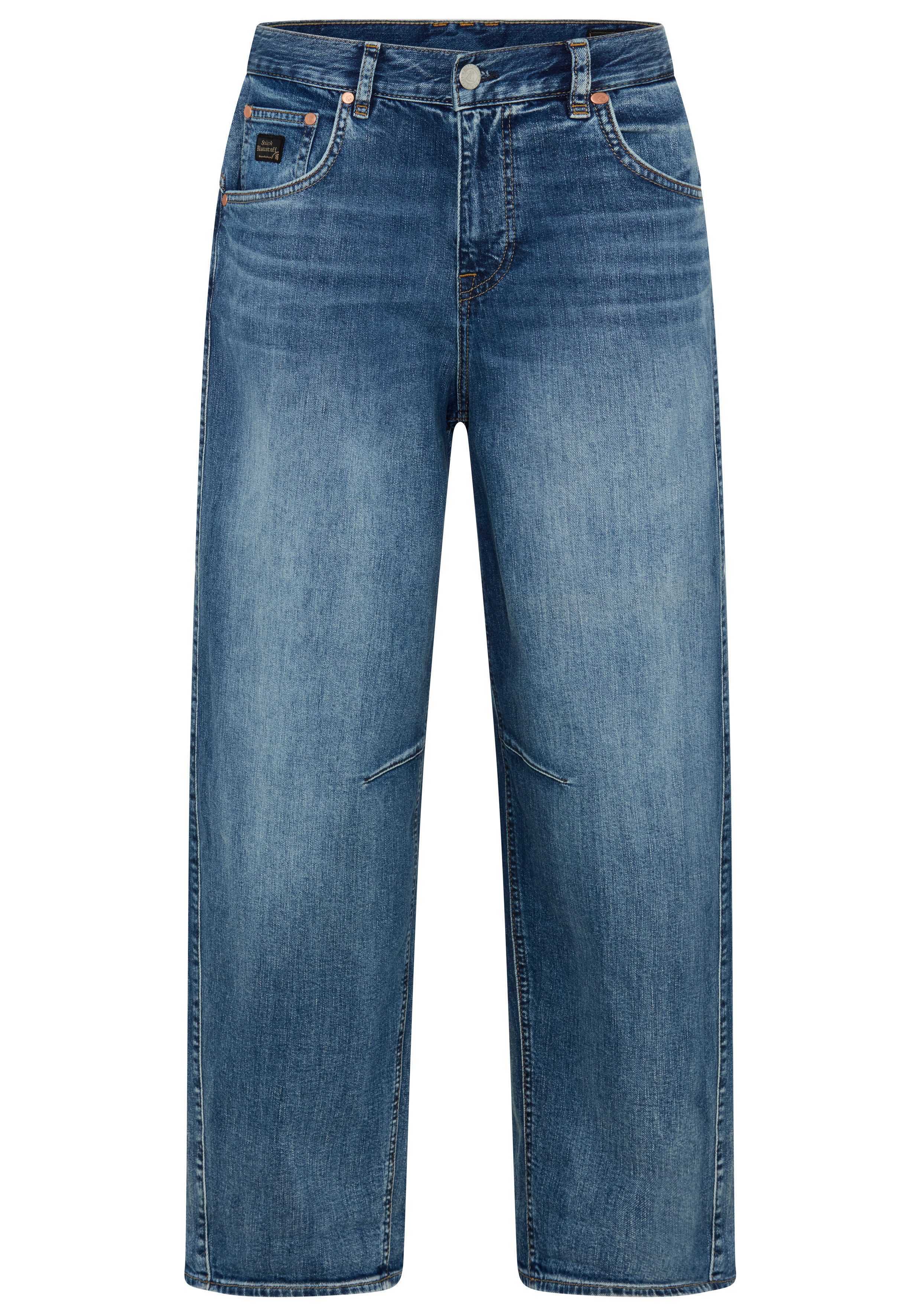 Herrlicher 5-Pocket-Jeans Barrow Denim Stretch im Barrel Fit, hoher Bund – Bild 4 von 5