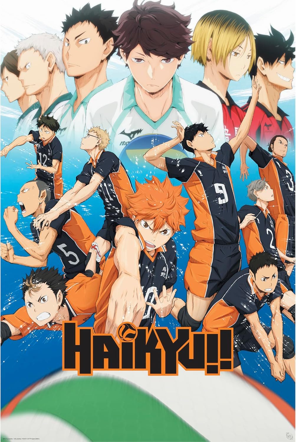 Poster Haikyu - Key Art - Manga Anime - Плакат - 61x91,5 cm