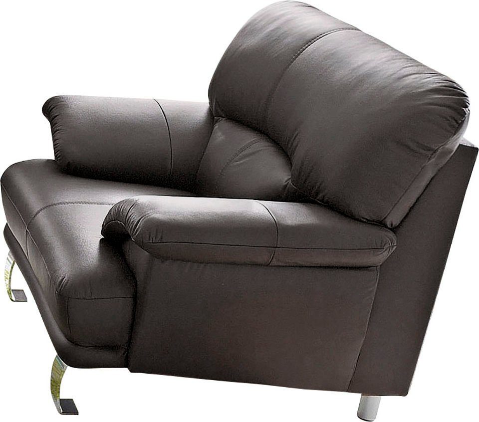 TRENDMANUFAKTUR Sessel Cecilia, Loungesessel im italienischen Design, hoher günstig online kaufen