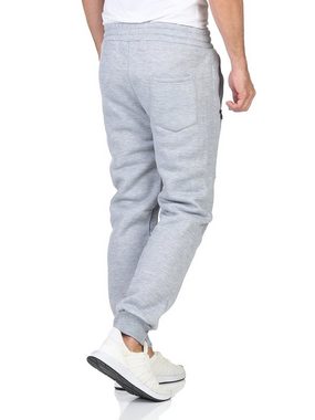 OriginalYou Jogginghose Jogginghose gefüttert Herren warme Winter Sweathose Schnürung Wärmendes Innenfleece, Seitentaschen mit Reißverschluss