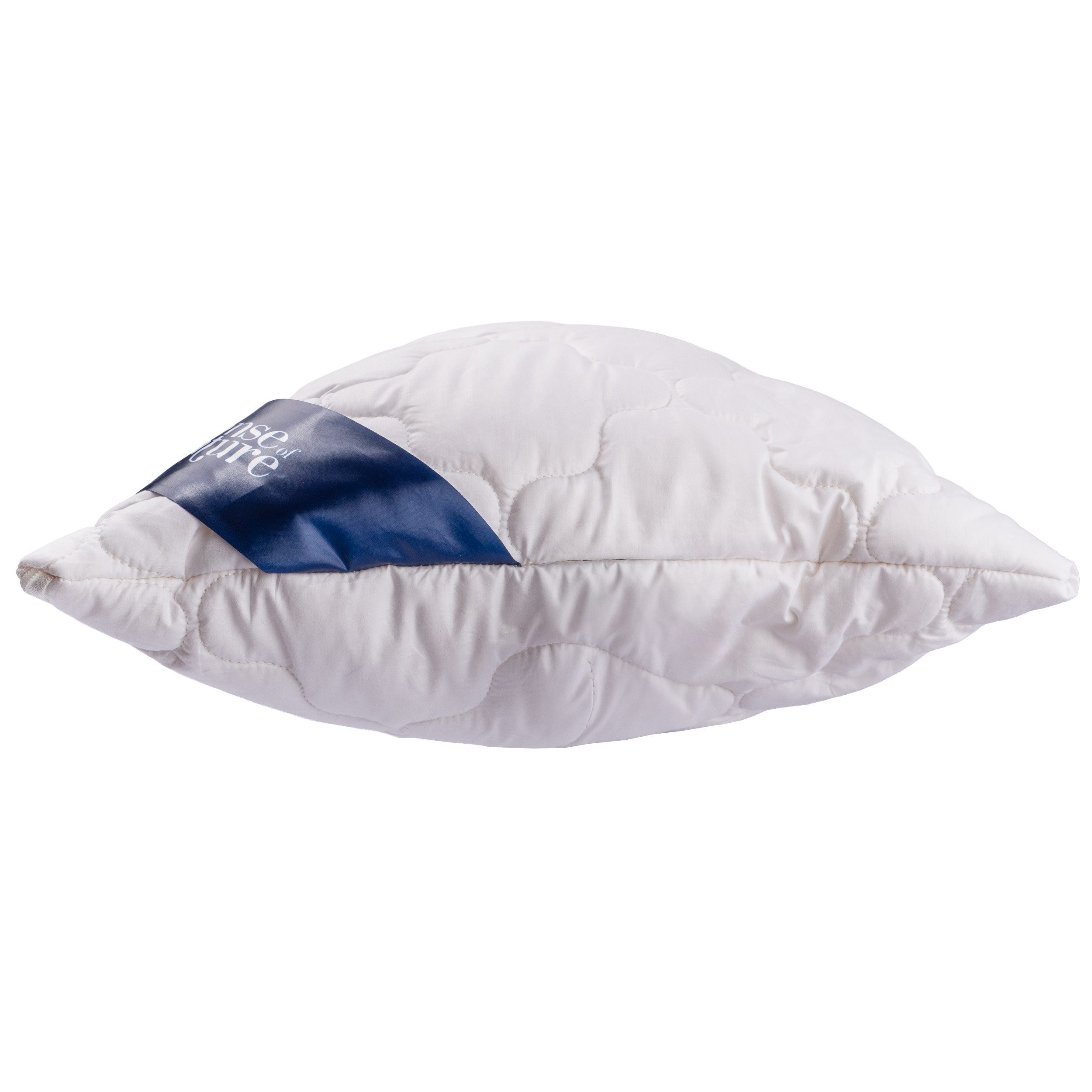 sense of nature Naturhaarkissen Schurwolle, Füllung: Schurwolle, Bezug: Baumwolle, Rückenschläfer, Seitenschläfer, Bauchschläfer, natürliche Klimaregulation