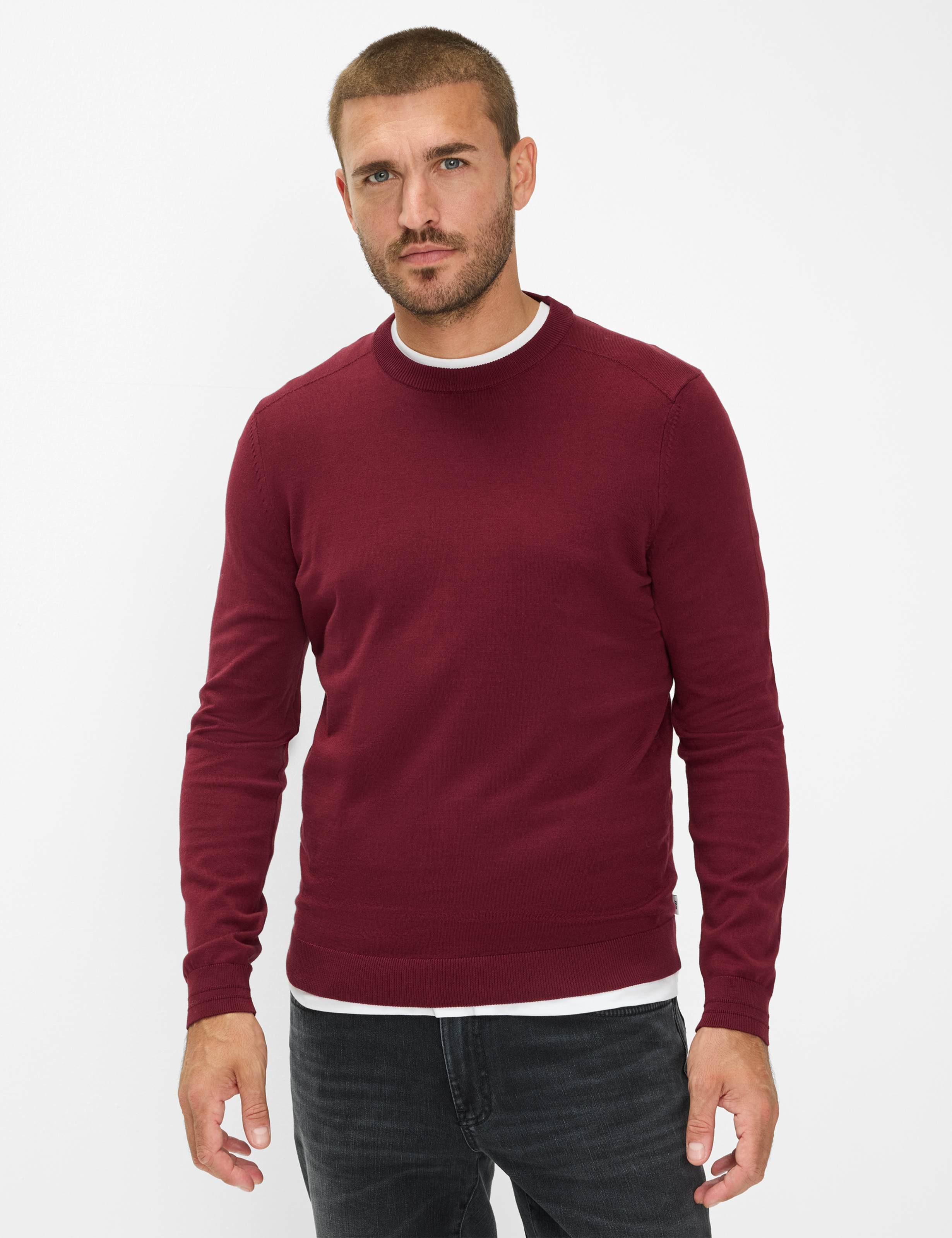 Brax Rundhalspullover Style RICK günstig online kaufen