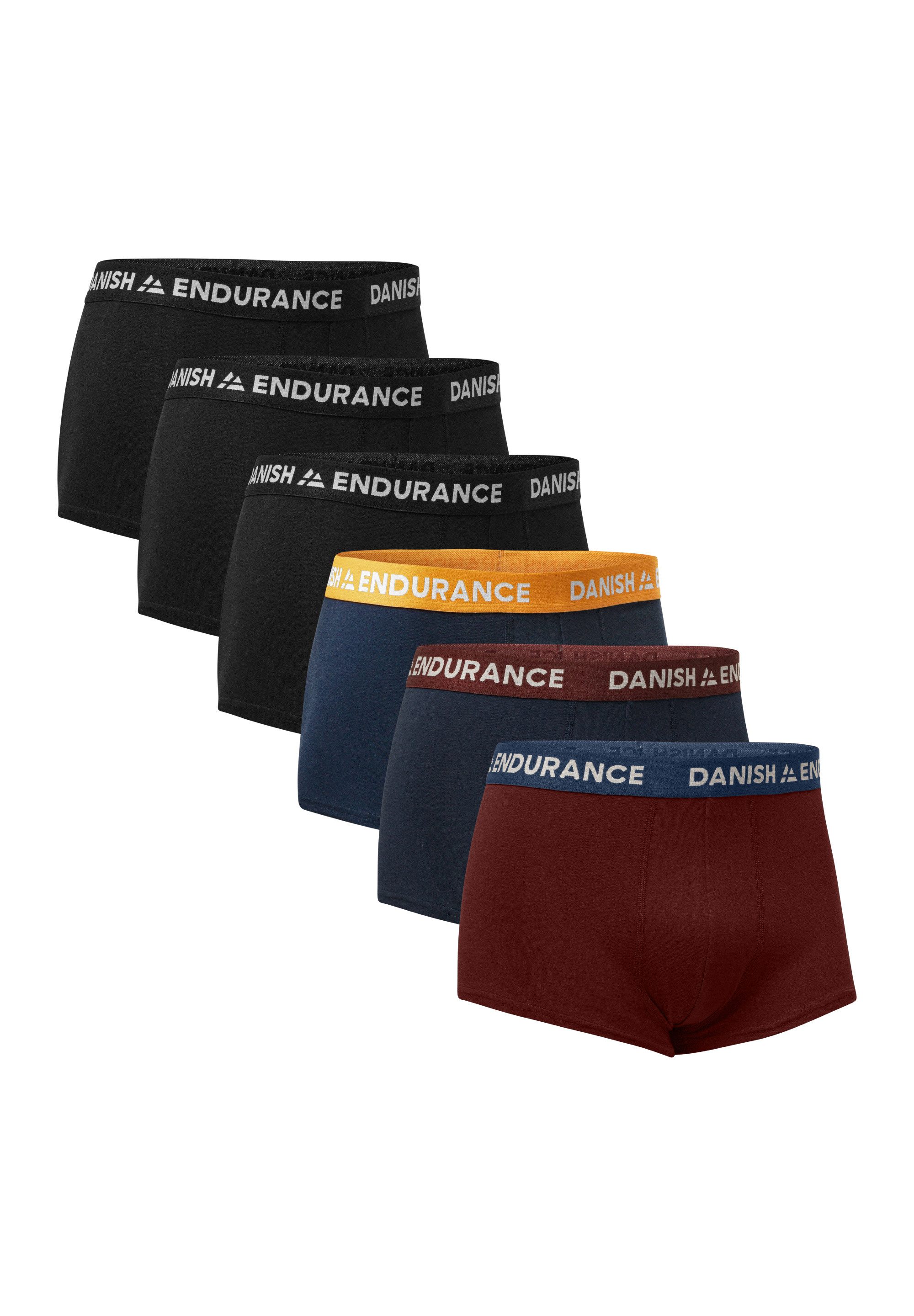 DANISH ENDURANCE Boxershorts Short Trunks (6-St) günstig online kaufen