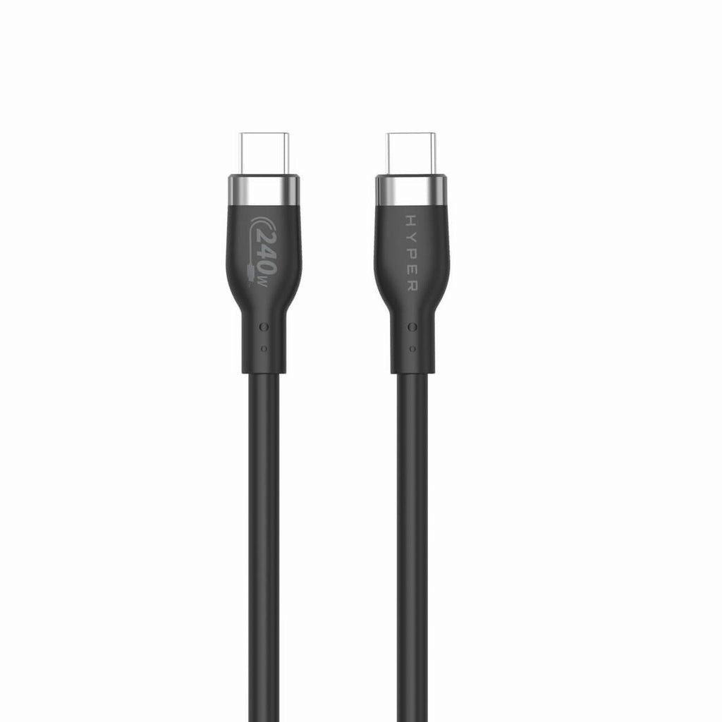 Targus Silicone USB-C Lade-Kabel 1 m 240W USB-Kabel, USB-C, (100 cm)