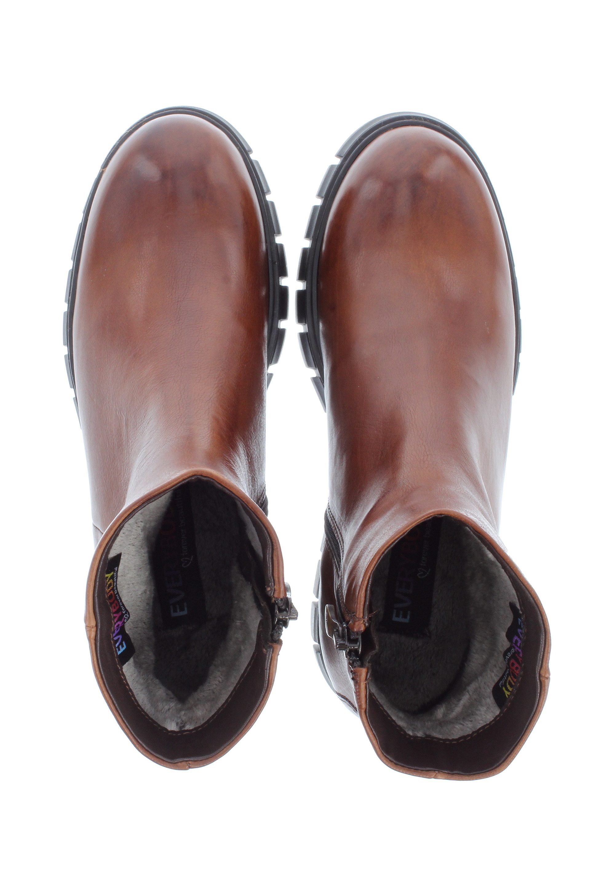 Everybody ASPASIA - Lässige Boots aus Kalbleder Bikerboots – Bild 3 von 5