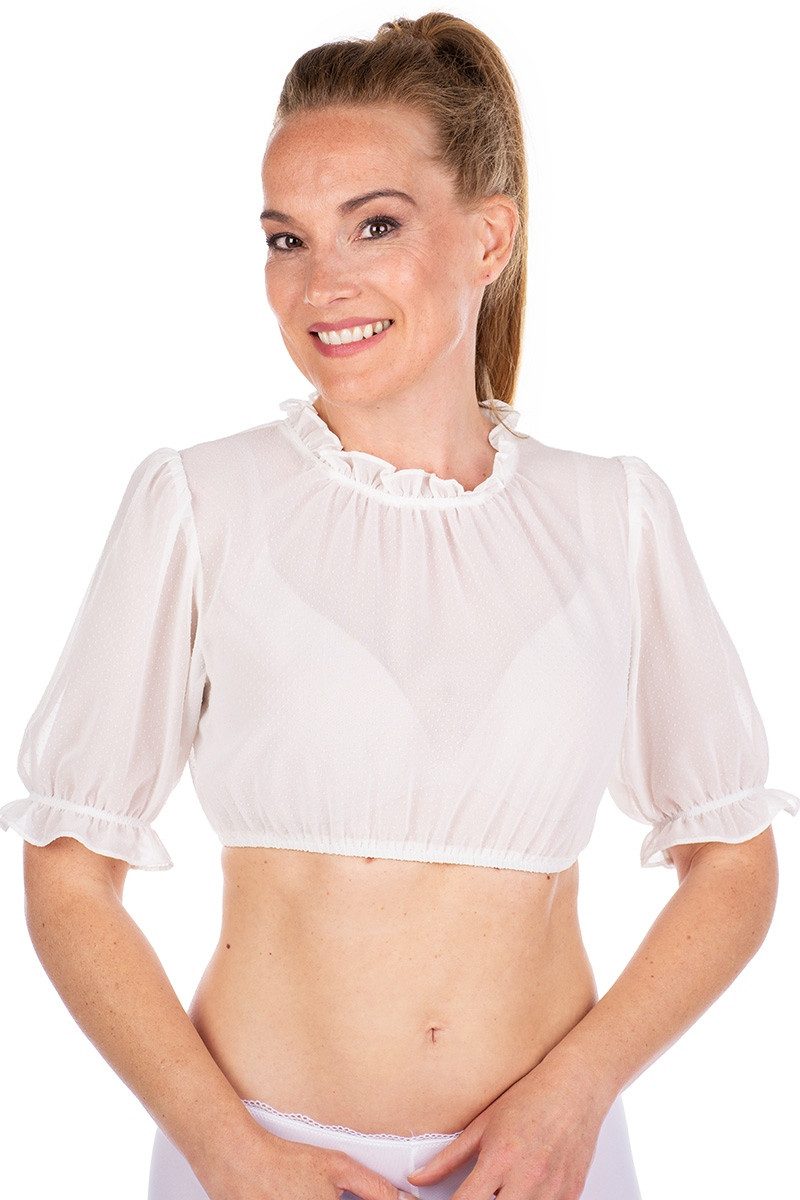Spieth & Wensky Dirndlbluse Dirndlbluse - GATALJA - weiß günstig online kaufen