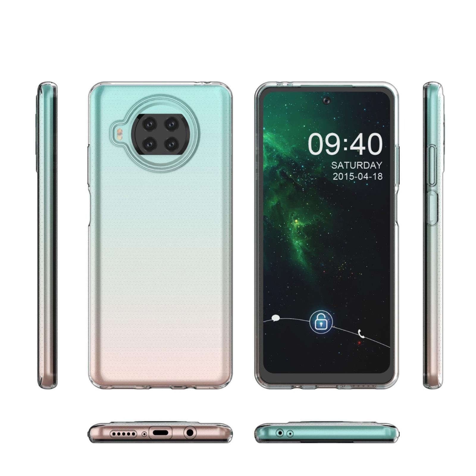 CoverKingz Handyhülle Xiaomi Mi 10T Lite Handy Hülle Silikon Cover Case Tasche Bumper