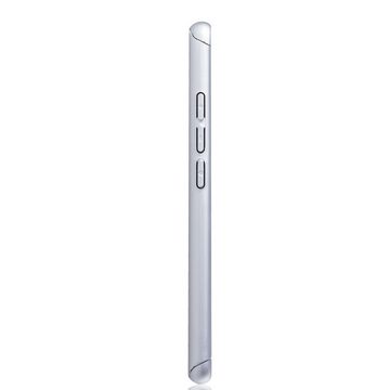 König Design Handyhülle Xiaomi Mi 8 SE, Xiaomi Mi 8 SE Handyhülle 360 Grad Schutz Full Cover Silber