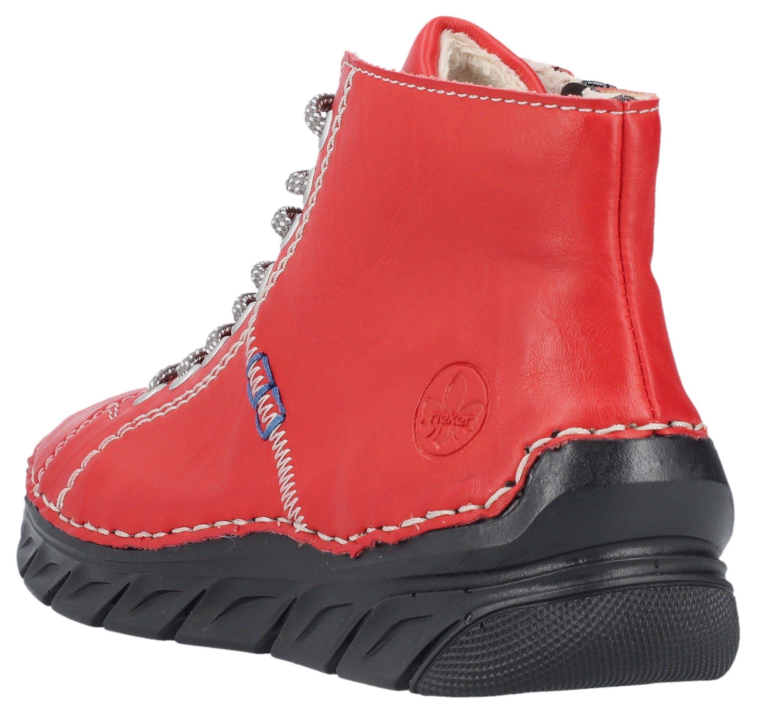 Rieker Schnürboots, Schnürstiefelette, High Top Sneaker, günstig online kaufen