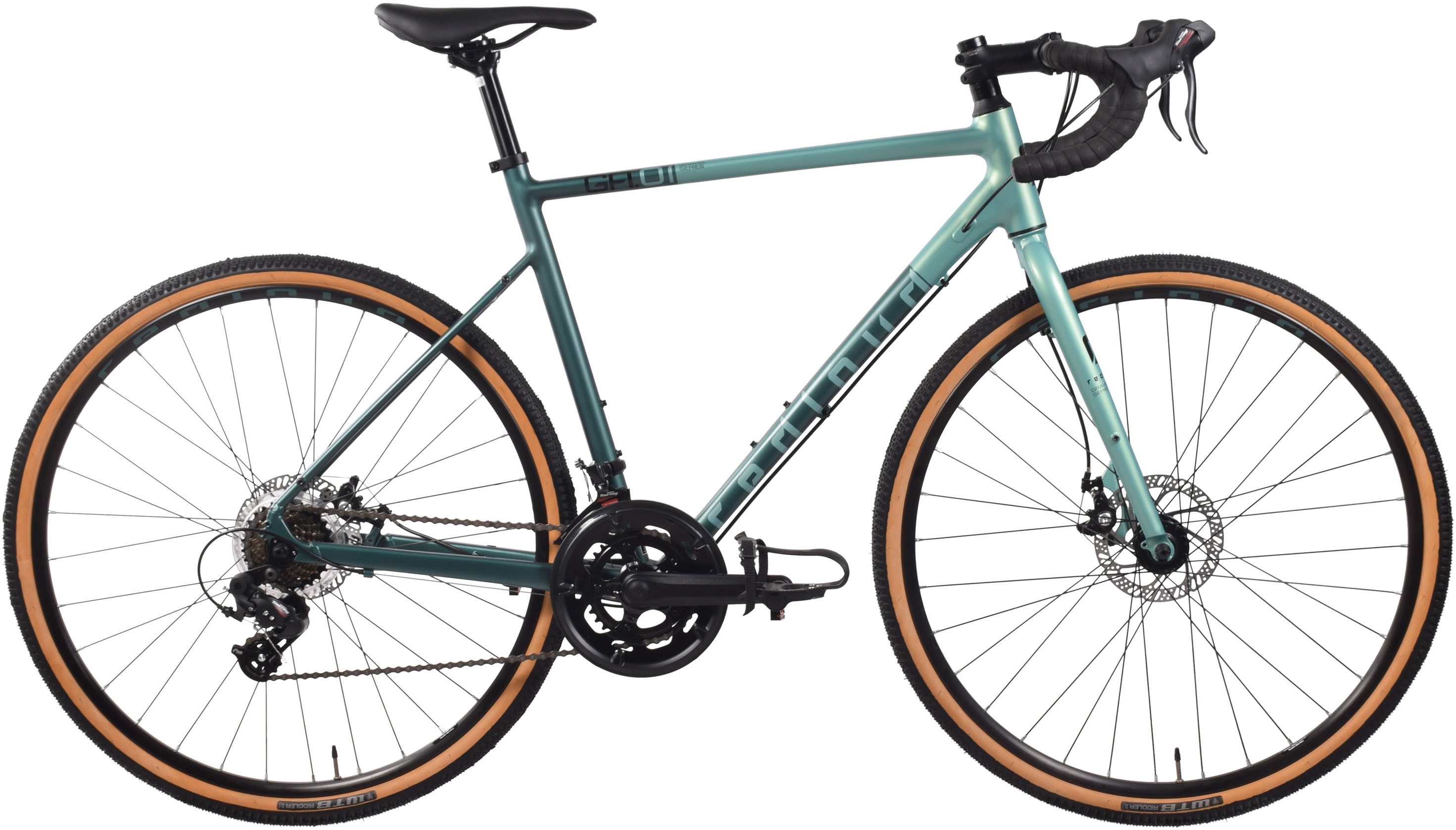 REDLOUD Gravelbike GA.01, 14 Gang Shimano Tourney Schaltwerk, Kettenschaltung