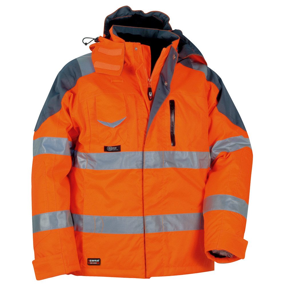 Cofra Arbeitsjacke Warnschutz Thermo-Winterjacke "RESCUE"
