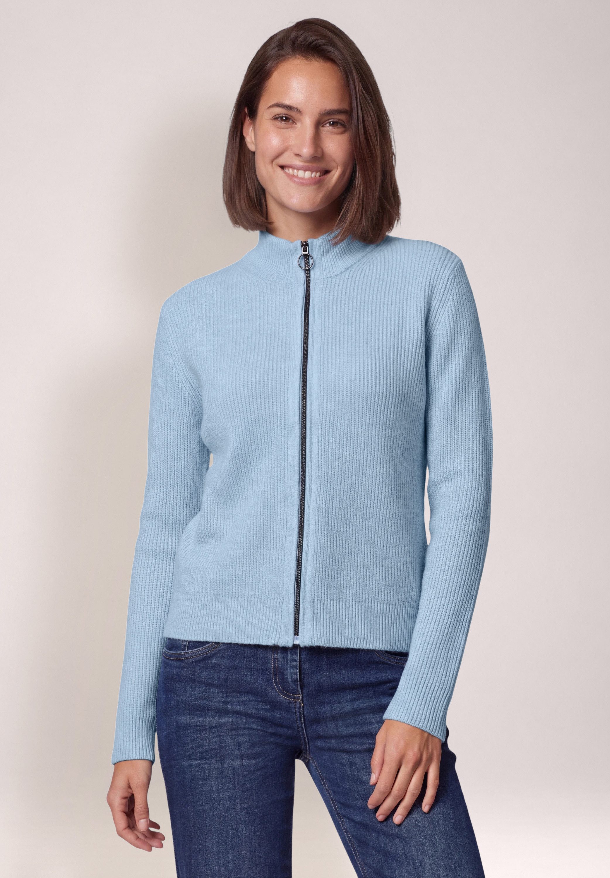 CECIL Cardigan aus Feinstrick