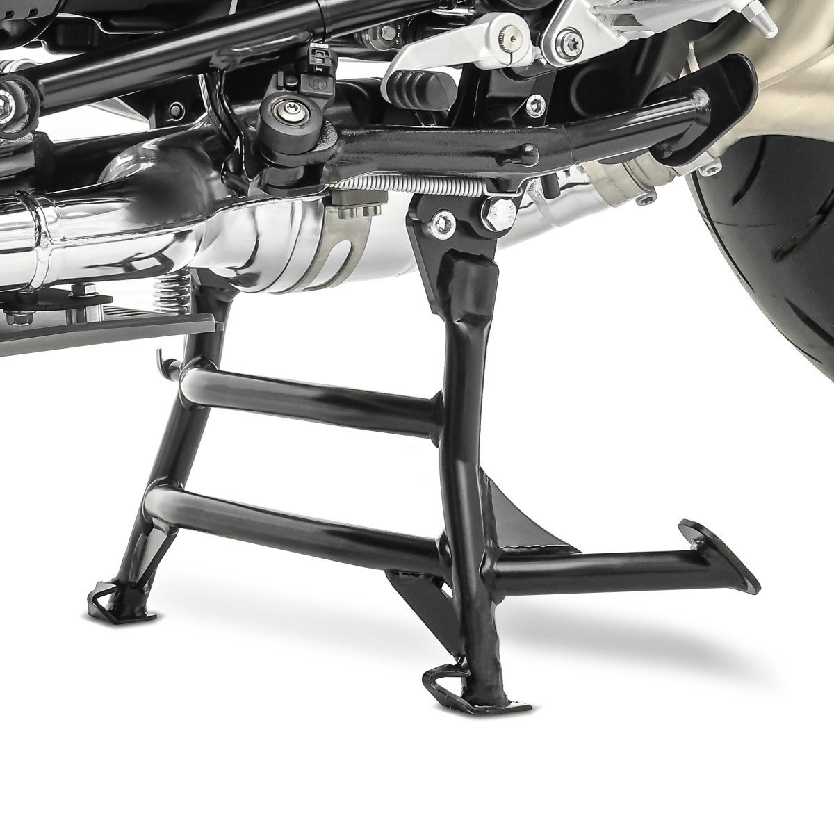 ConStands Motorrad-Hauptständer Set Hauptständer und Gepäckträger passend für BMW R NineT / Pure 14-23