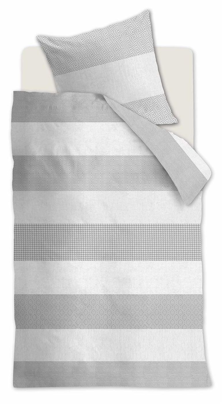 Rivièra Maison Kissenhülle Copenhagen Grey 80X80 Grau Renforcé 80 x 80 cm 1 Kissenbezug, (1 Stück), Kissenbezug für Dekokissen Zierkissen Kissenhülle