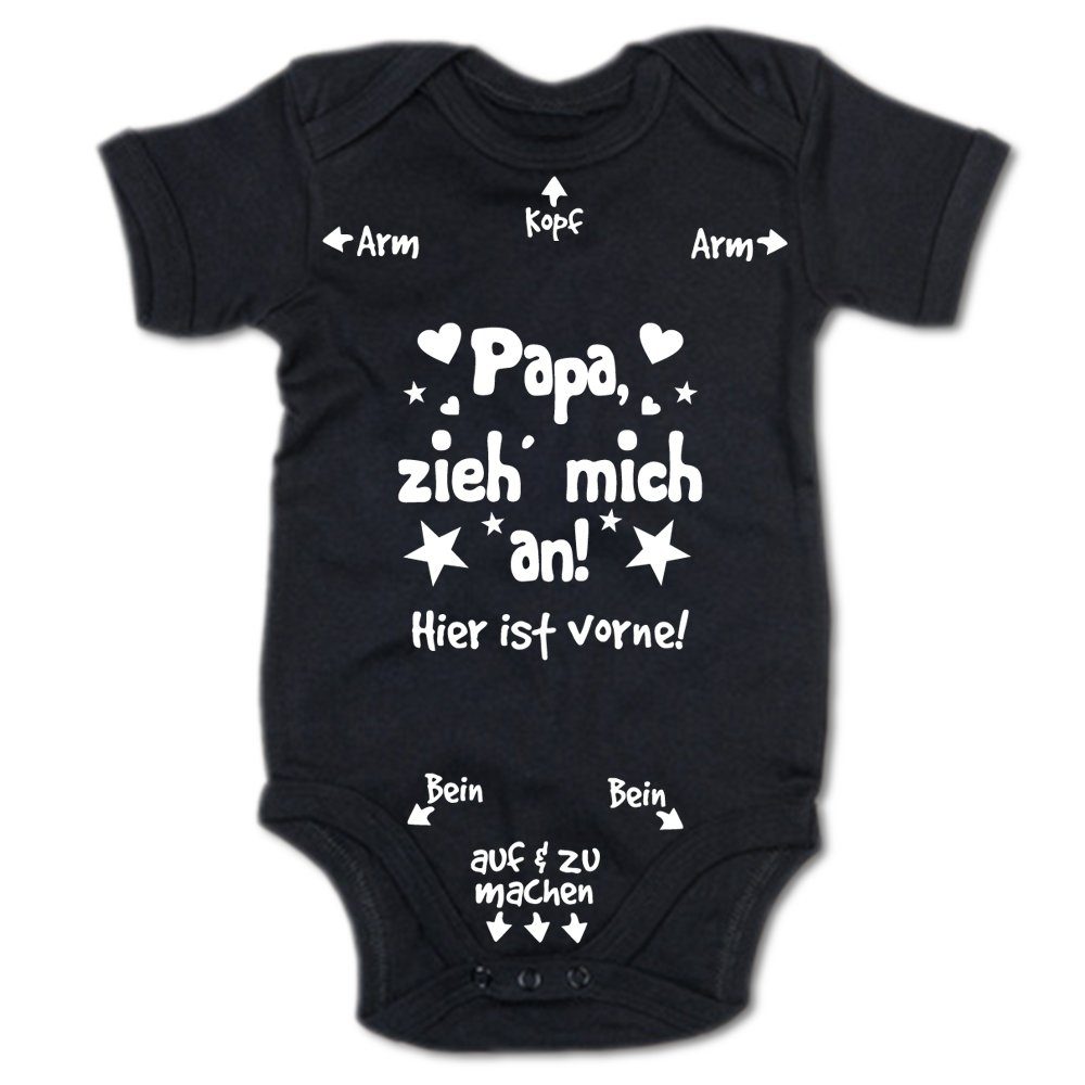 Kurzarmbody Papa, zieh mich an!