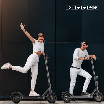 DIGGER E-Scooter ES3 Digger Jubelt faltbarer E-Scooter 360Wh Akku und Straßenzulassung