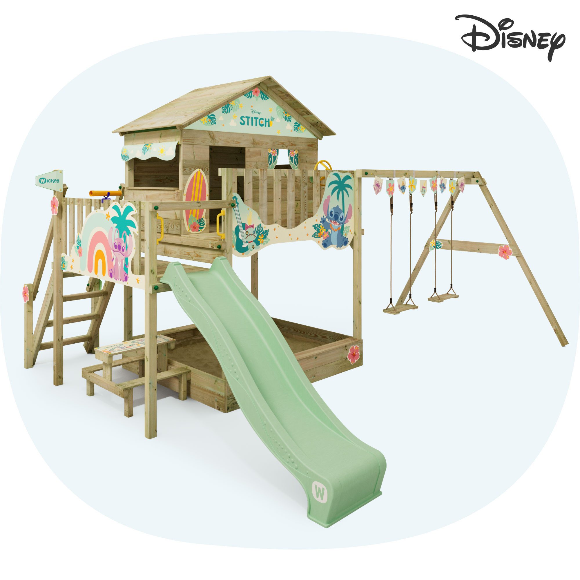 Wickey Spielturm Disney’s Quest – Klettergerüst günstig online kaufen
