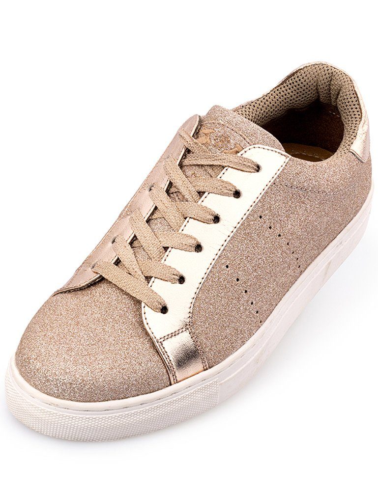 Maddox MADDOX Damen Glitzer Обувь Sneaker 'Patrizia', P Sneaker
