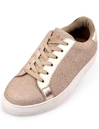 Maddox MADDOX Damen Glitzer Schuhe Sneaker 'Patrizia', P Sneaker