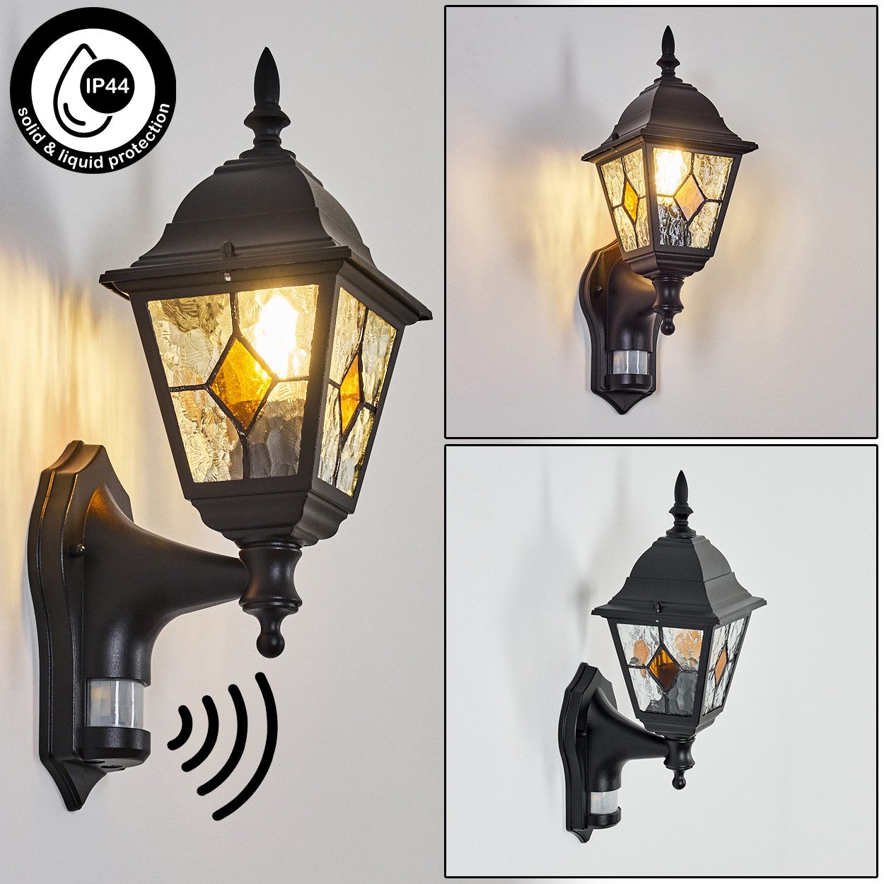 hofstein Außen-Wandleuchte Außenwandlampe mit Bewegungsmelder aus günstig online kaufen