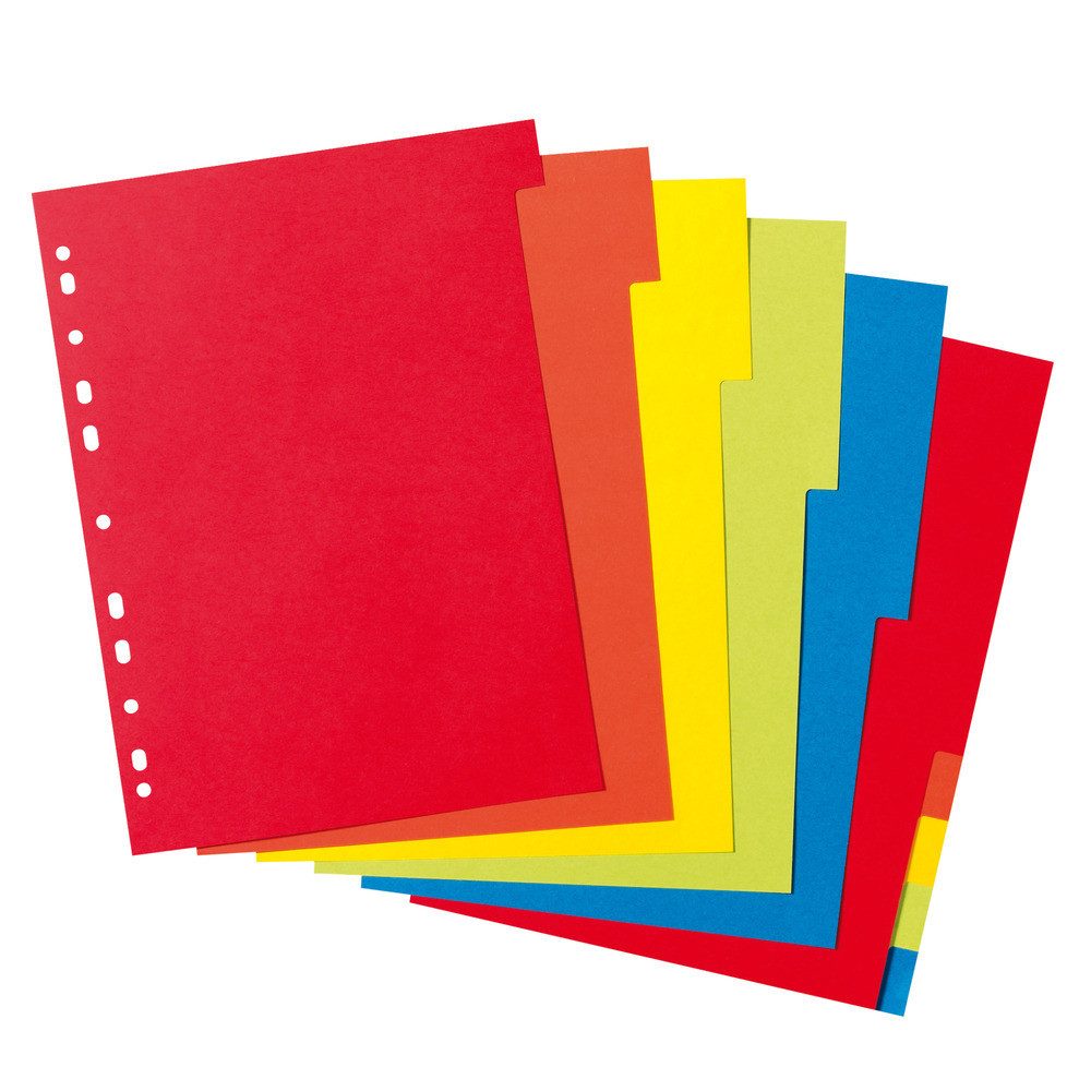 Herlitz Aktenordner herlitz Kartonregister A4 10er Set