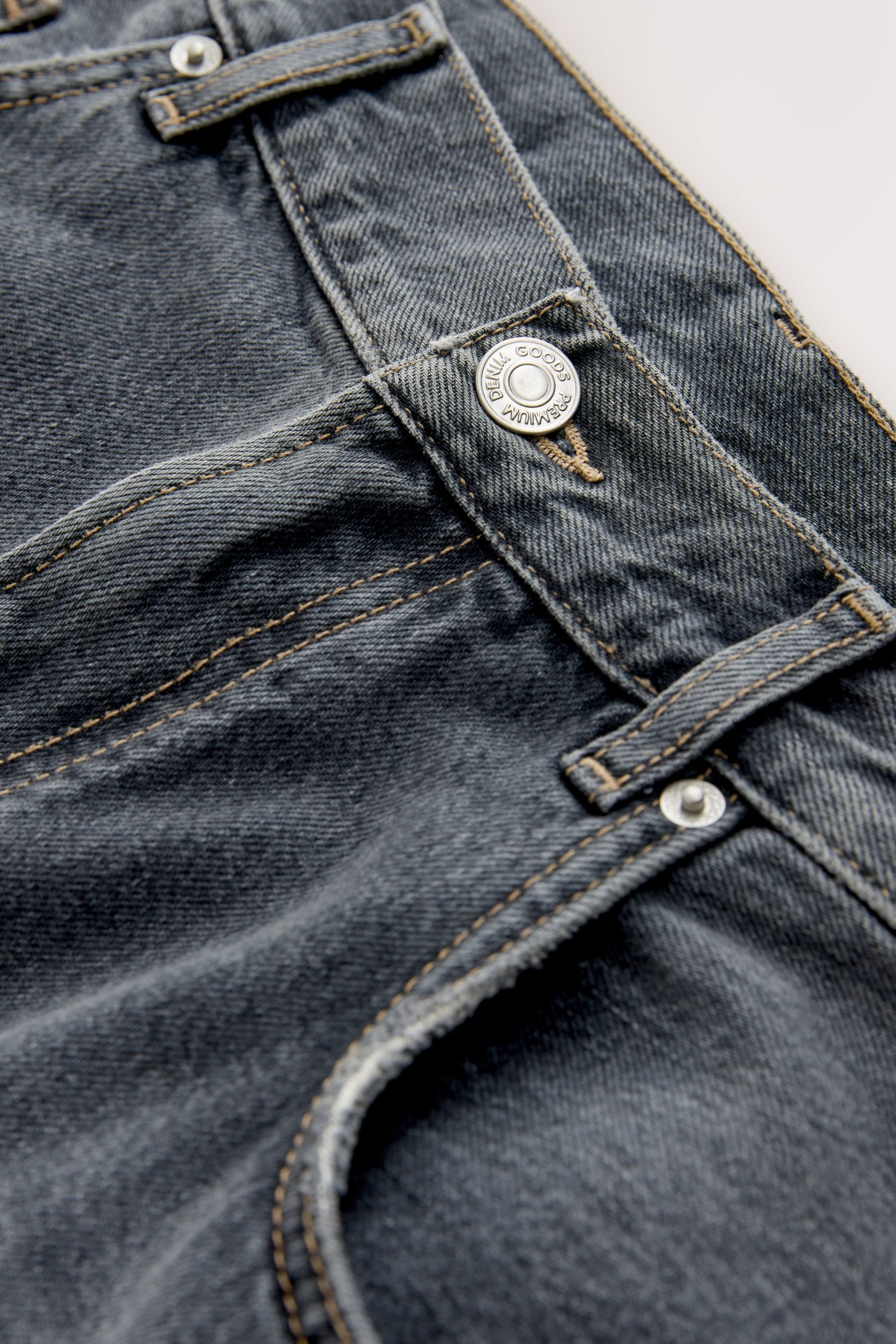 Next Weite Jeans Baggy Fit Jeans mit Authentic-Waschung (1-tlg) günstig online kaufen