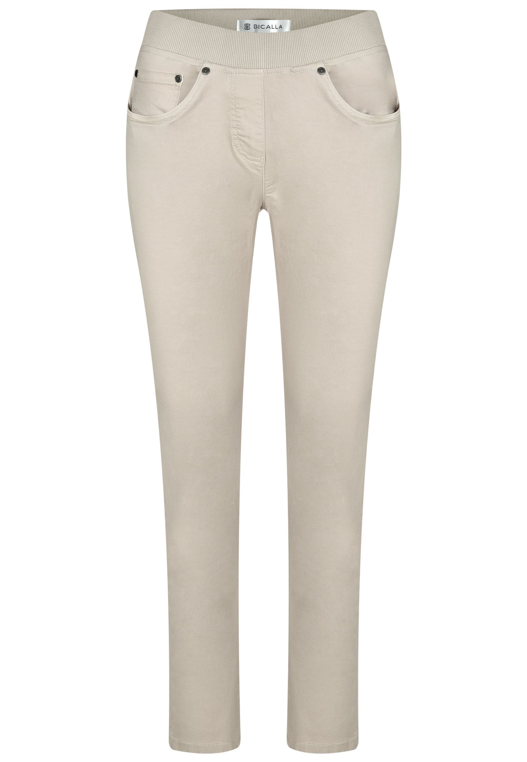 BICALLA Regular-fit-Jeans Comfort 30 - 06/silver (1-tlg)