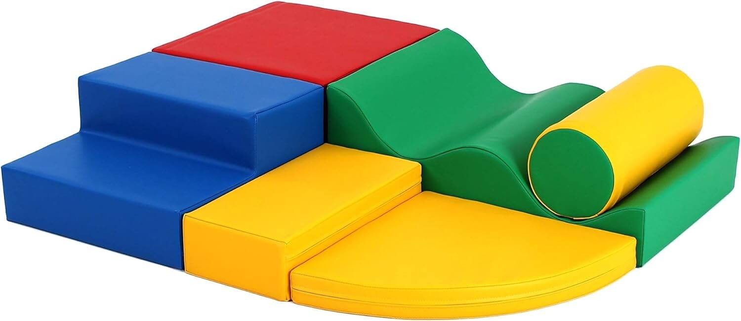 IGLUSoftplay IGLU SET 28 Explorer - verschiedenen Farben - Schaumstoffbaustein SET Spielbauklötze, (Set), Altersempfehlung 1–2 Jahre, Produktursprung: Lettland (EU),6 kg