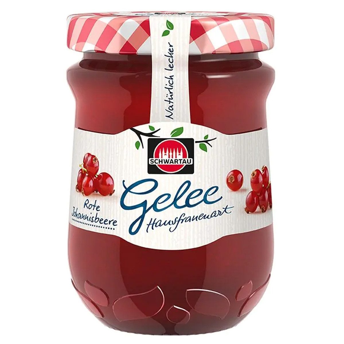 SCHWARTAU Fruchtaufstrich, Schwartau Gelee Rote Johannisbeere nach Hausfrauenart Aufstrich 200g