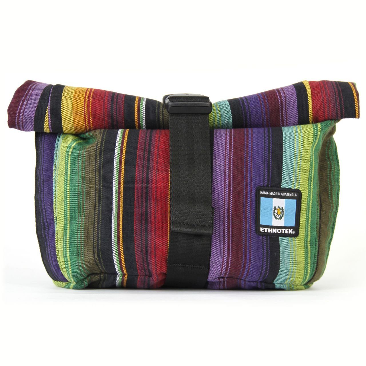 Ethnotek Messenger Bag Cyclo Sling Umhängetasche, Kunsthandwerker Stoff